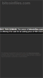 Mobile Screenshot of bitcoinfiles.com